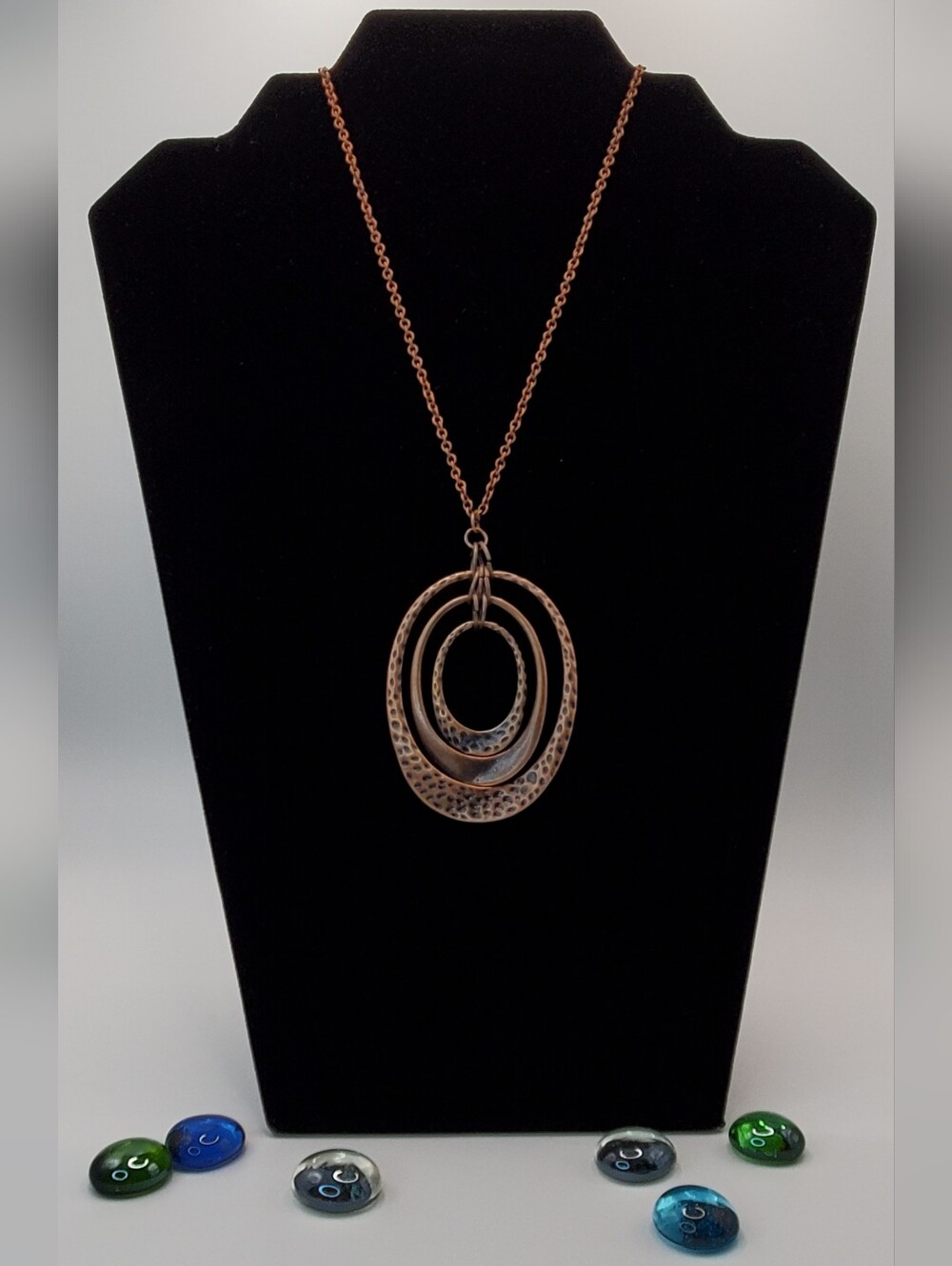 Paparazzi Copper Necklace and Earrings Set (NL032)